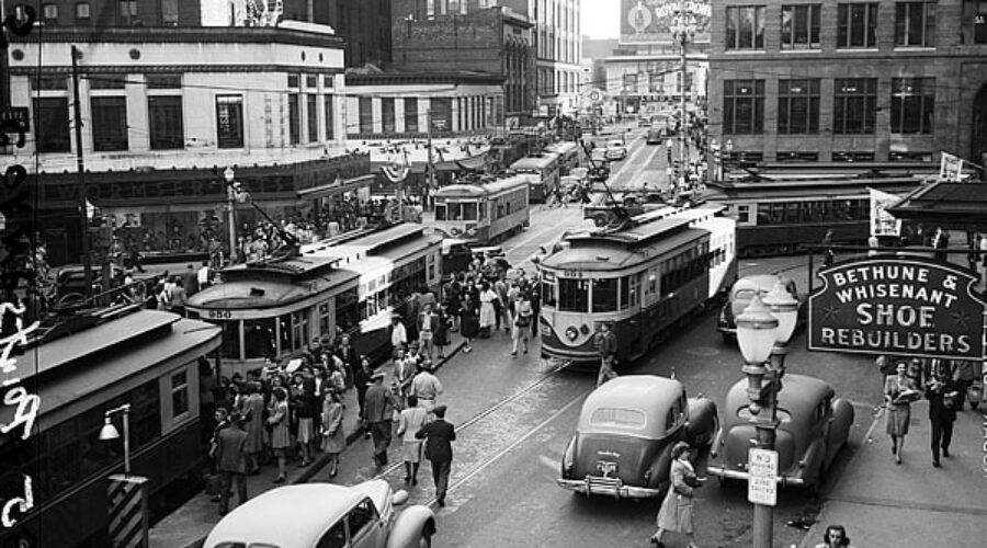 Peachtree Street: Then & Now